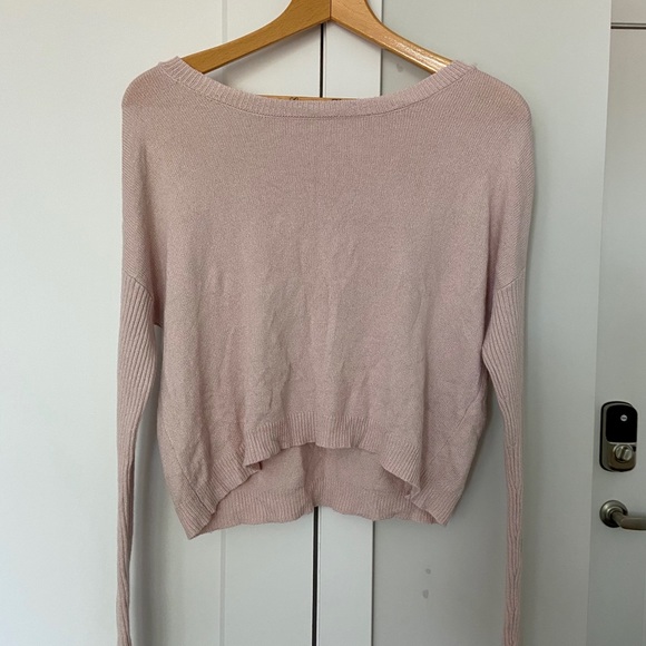 Garage Pastel Pink Sweater - Picture 3 of 3